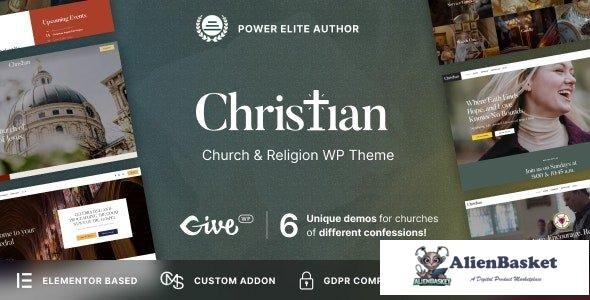 43289 Christian v1.0.3 - Church WordPress Theme 