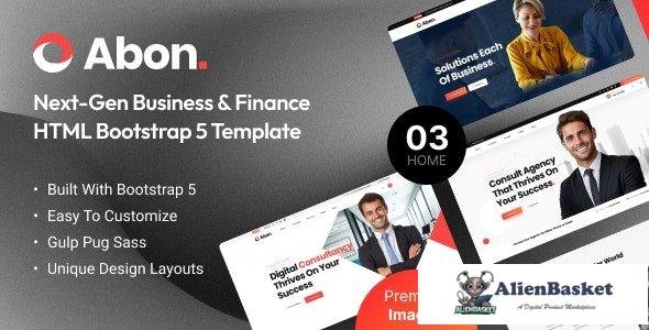 43354 Abon - Multipurpose Business & Finance HTML Template 