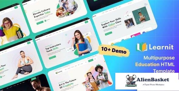 43376 Learnit - Multipurpose Education HTML Template 