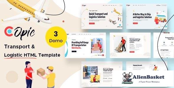 43413 Copic - Logistics HTML Template 