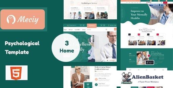 43511 Meciy - Psychology, Neurology, Counseling and Medical Site Template 