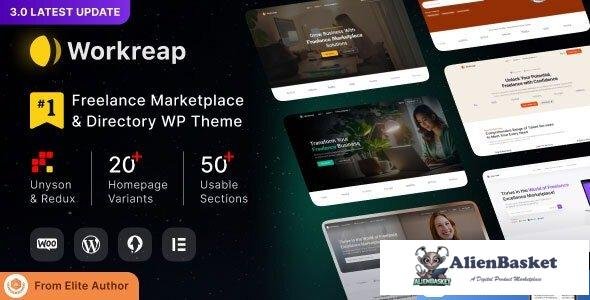 43970 Workreap v3.0.7 - Freelance Marketplace WordPress Theme 