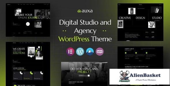 43598 Auxa v1.0.0 - Digital Studio and Agency WordPress Theme 