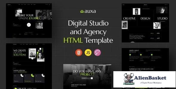 43634 Auxa - Digital Studio and Agency HTML Template 