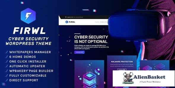 43629 Firwl v1.9.0 - Cyber Security WordPress Theme 