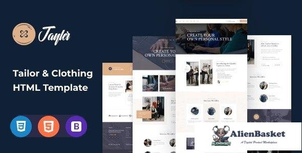 43654 Tayler - Tailor & Clothing HTML Template 