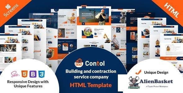 43674 Contol - Construction HTML Template 