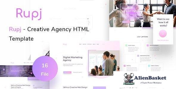 43757 Rupj - Creative Agency HTML Template 