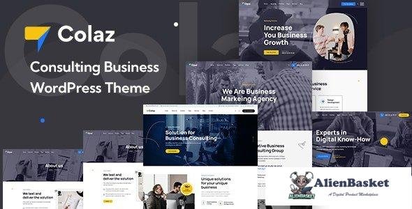 43761 Colaz v1.0 - Business Consulting WordPress Theme 