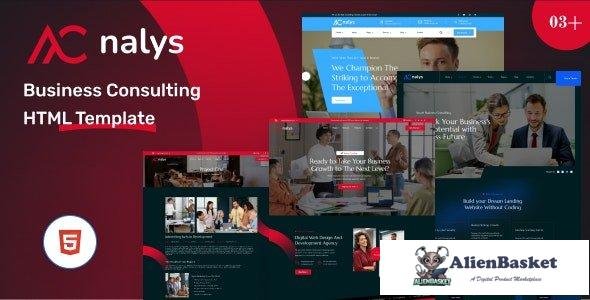 43764 Acnalys – Business Consulting HTML Template 