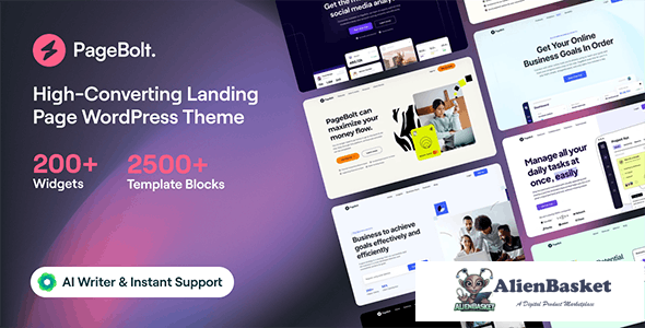 44035 PageBolt v2.0.16 - Landing Page WordPress Theme 