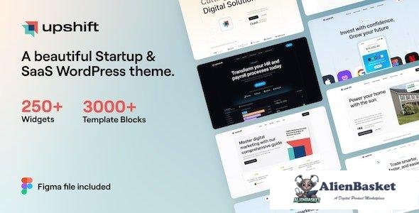 44068 Upshift v1.0.1 - Startup & SaaS WordPress Theme 