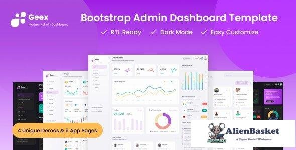 44139 Geex - Bootstrap5 Admin Dashboard HTML Template 