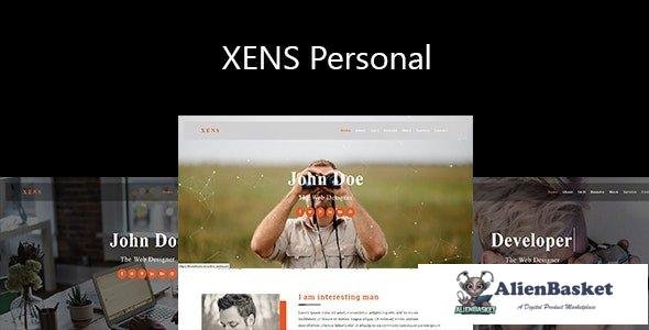 44167 Xens - Personal Portfolio Responsive Template 