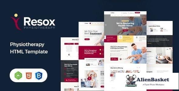 44184 Resox - Physiotherapy HTML Template 