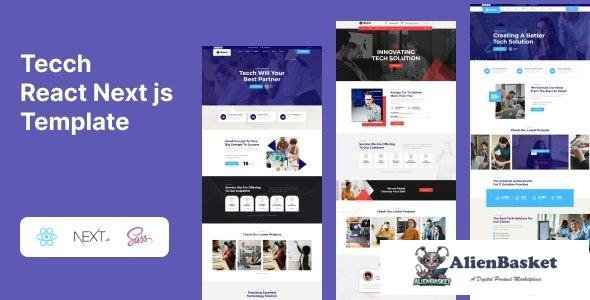 44279 Tecch - Technology & IT Solutions Next js Template 