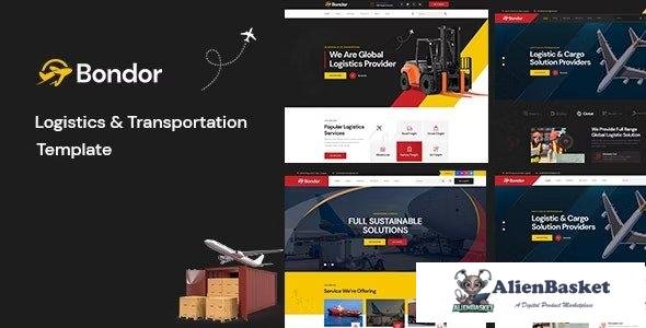 44298 Bondor - Logistics & Transportation HTML Template 