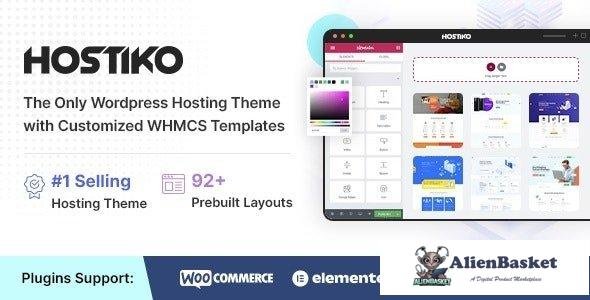 44408 Hostiko v2.2.7 - Hosting WordPress & WHMCS Theme 