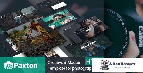 44442 Paxton - Photography Portfolio Template 