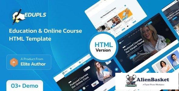 44462 Edupls - Education & Online Course HTML Template 