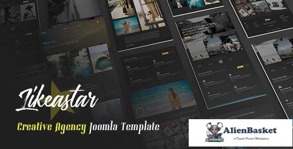 44575 Like a Star v1.0 - Creative Agency Joomla Template 