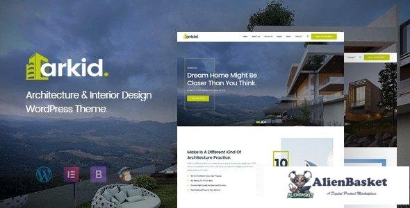 44697 Arkid v2.0.1 - Architecture and Interior Design WordPress Theme 