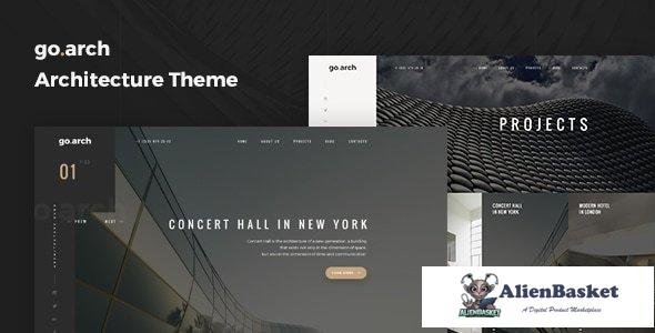 44711 go.arch v1.2.8 - Architecture and Interior WordPress Theme 