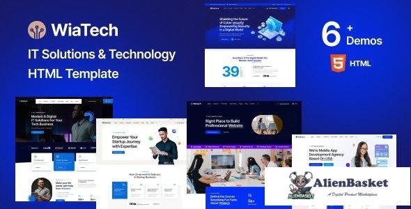 44725 WiaTech - IT Services & Development HTML Template 