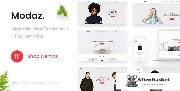 44728 Modaz - Minimalist eCommerce HTML Template 