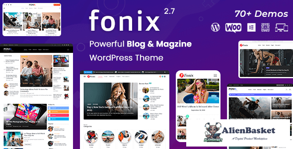 44972 Fonix v3.0 - Newspaper & Magazine WordPress Theme 