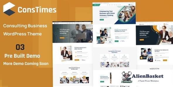 44769 ConsTimes v2.0.0 - Consulting Business WordPress Theme 