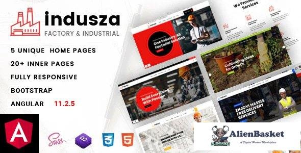 44780 Indusza - Industrial & Factory Angular Template 