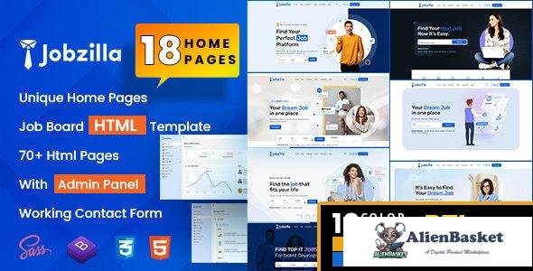 44791 Jobzilla - Job Board HTML Template 