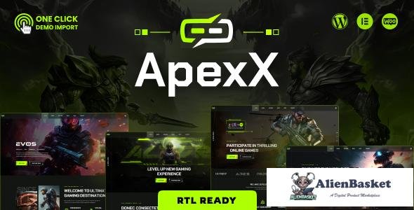 44793 ApexX v1.0.1 - Esports & Gaming WordPress 