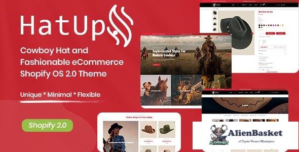 44916 HatUp - Cowboy Hat and Fashionable eCommerce Shopify OS 2.0 Theme 