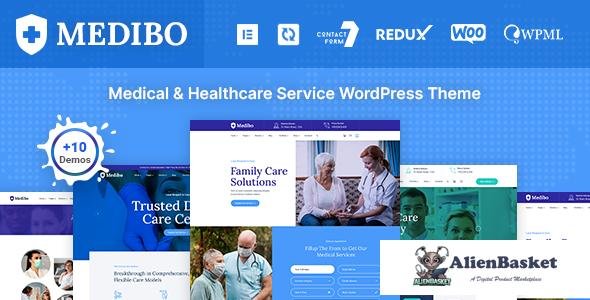 45025 Medibo v1.0.6 - Medical WordPress Theme 