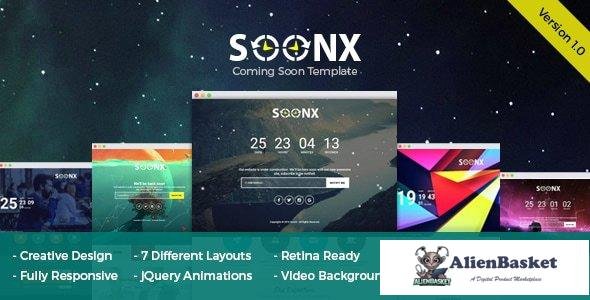 45031 SoonX - Coming Soon Template 