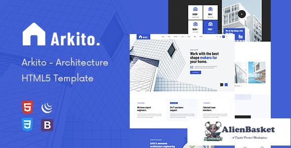 45055 Arkito - Architecture HTML Template 