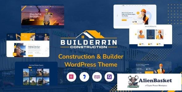 45064 Builderrin v1.0.0 - Construction Building WordPress Theme 