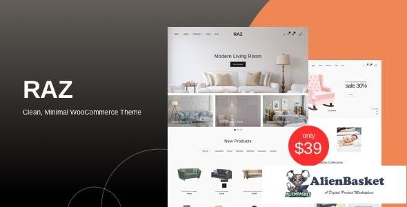 14939 Raz v1.0.0 - Clean, Minimal WooCommerce Theme 