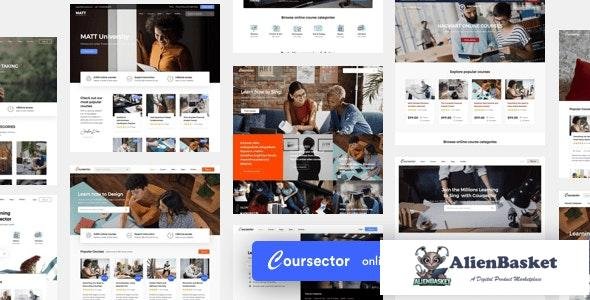 17722 Coursector v1.4.1 - LMS Education WordPress 