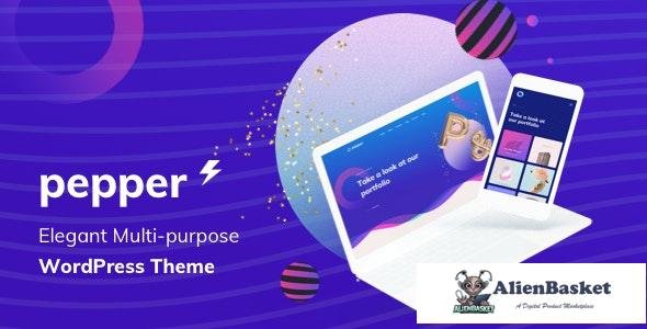 31298 Pepper v1.7 - Elegant Multi Purpose WordPress Theme 