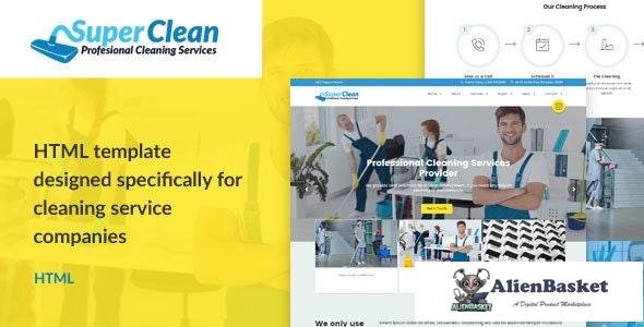 28874 Super Clean v1.0 - Cleaning Services HTML Template 