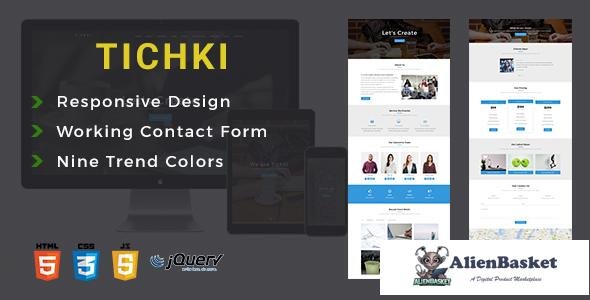 12347 Tichki - Onepage Multipurpose Template 