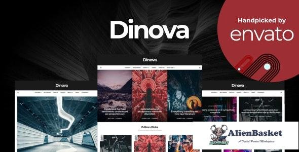 18583 Dinova v1.4.3 - Alternative Magazine Gutenberg Theme 