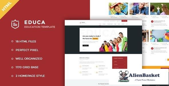19521 Educa v1.0 - Education & Courses HTML Template 