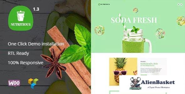 13571 Nutritious v1.3 - Organic food Drink WooCommerce Theme 