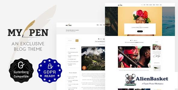 12615 My Pen v1.3 - Minimal Blog 