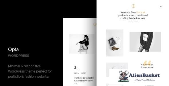 26042 Opta v1.6 - Minimal Portfolio and Photography Theme 