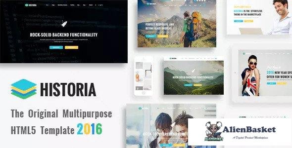 13471 Historia v1.0 - Responsive Multi-Purpose HTML Template 